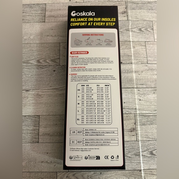 Plantar Fasciitis Insoles Athletic Arch Support Inserts Women / Men - Picture 2 of 8